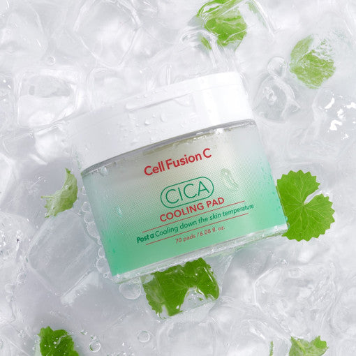 Cell Fusion C Post Alpha Cica Cooling Pad 70 Pads 180 ml