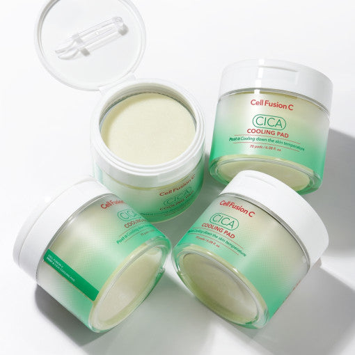Cell Fusion C Post Alpha Cica Cooling Pad 70 Pads 180 ml