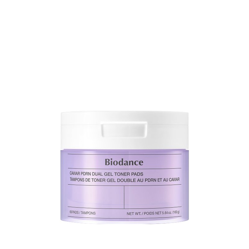 Biodance Caviar PDRN Dual Gel Toner Pads 160g/60ea
