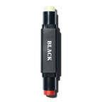 BLACK MONSTER Black Balm dual-ended lip balm with colorless and tinted balm ends