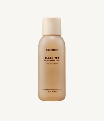 TONYMOLY Black Tea Intense Repair Toner 200ml bottle