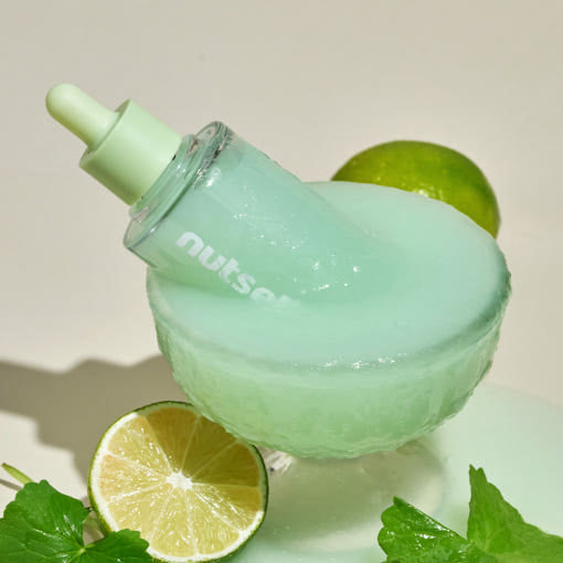 nutseline Cica Nut Hyal Ampoule 90ml green bottle with dropper