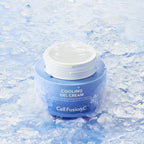 Cell Fusion C Post Alpha Cooling Gel Cream 50ml jar with cooling gel texture