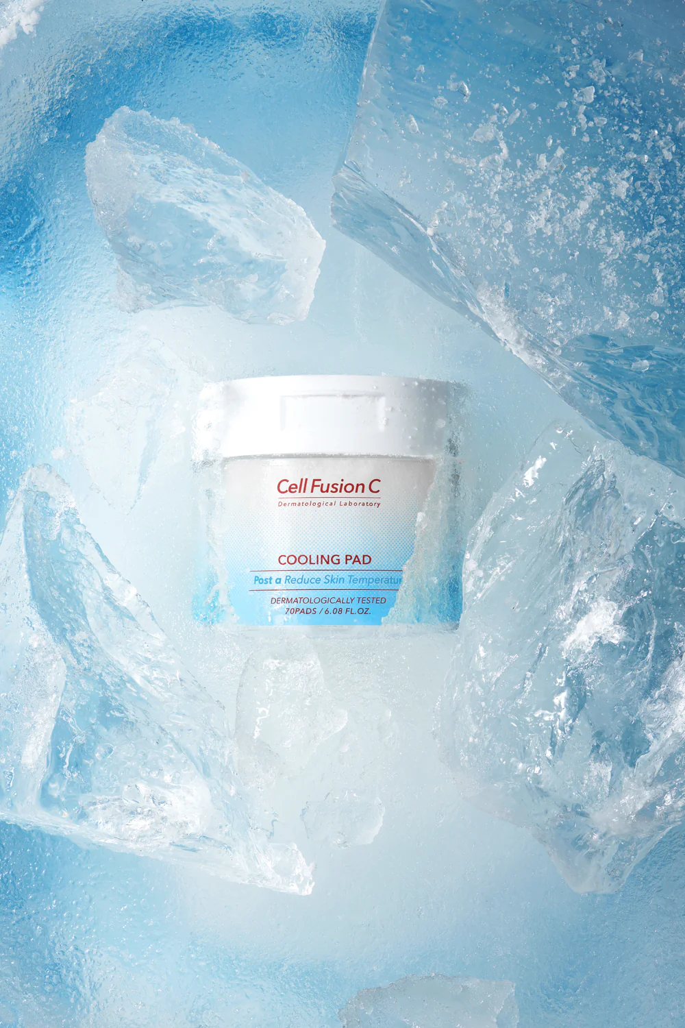 Cell Fusion C Post Alpha Cooling Pad 70 pads 180ml