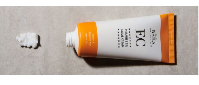 Cos De BAHA EC Tocopheryl Acetate Vitamin E 5% with Niacinamide Facial Cream 120ml