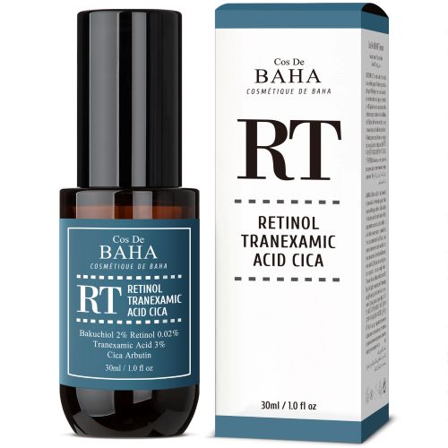 Cos De BAHA RT Retinol 0.02% Tranexamic Acid and Bakuchiol 2% Serum 30ml