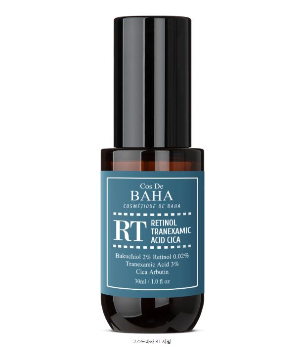Cos De BAHA RT Retinol 0.02% Tranexamic Acid and Bakuchiol 2% Serum 30ml
