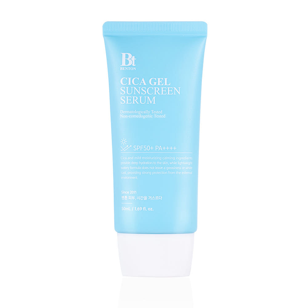 Benton Cica Gel Sunscreen Serum SPF50/PA++++ 50ml tube
