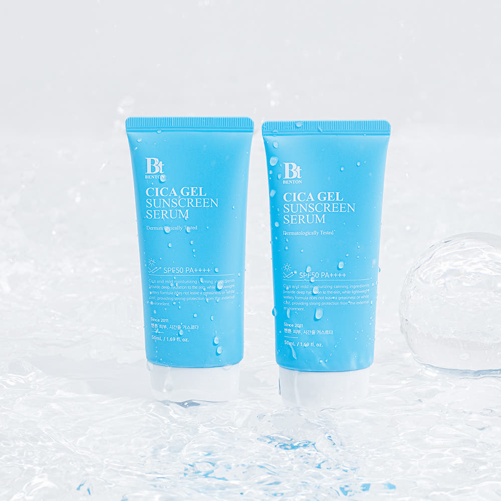 Benton Cica Gel Sunscreen Serum SPF50/PA++++ 50ml tube