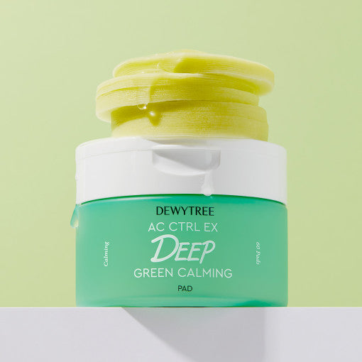DEWYTREE AC Ctrl Deep Green Calming Pad 180g with 60 pads