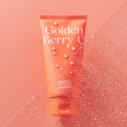 The SAEM Urban Eco Golden Berry C Cleansing Foam 150ml tube with rich cleansing foam and golden berry imagery