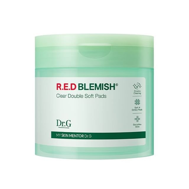 Dr.G Red Blemish Clear Double Soft Pads 130ml/60ea