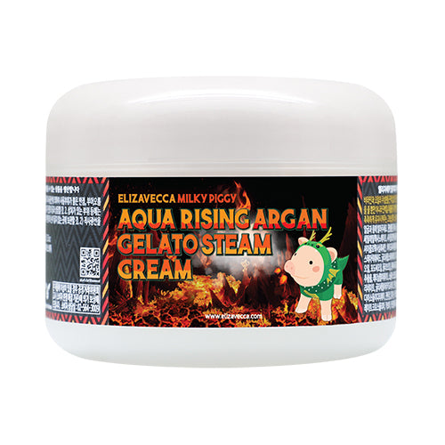 Elizavecca Aqua Rising Argan Gelato Steam Cream 100ml jar