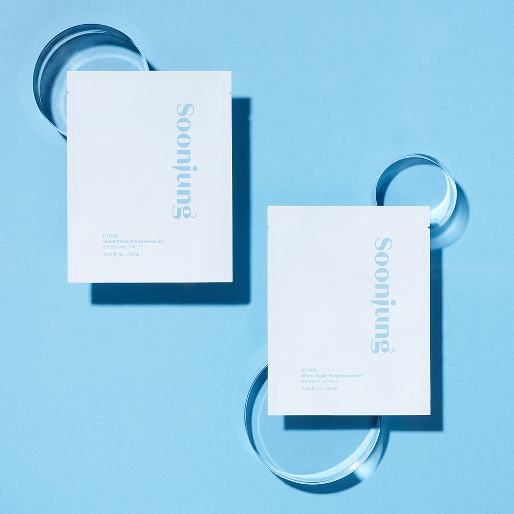 ETUDE SoonJung Sheet Mask Panthensoside 34g X 10ea