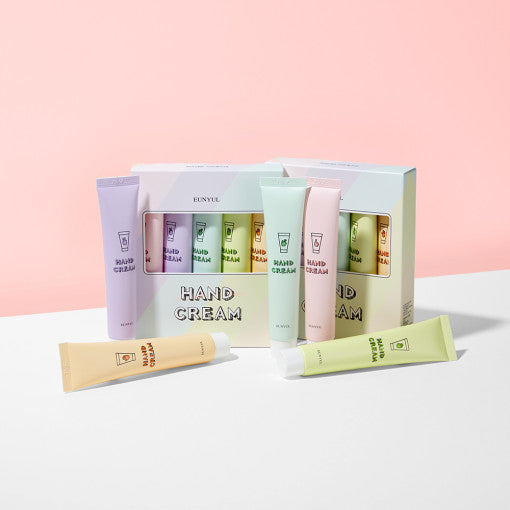 EUNYUL Cloud Perfume Hand Cream Set 50ml with five scented hand creams