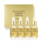 EUNYUL Power Repair Gold Ampoule set with four 17ml ampoules