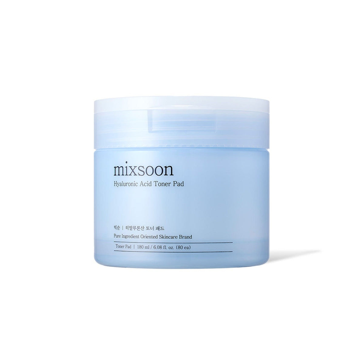 mixsoon Hyaluronic Acid Toner Pad 80 pads 180 ml