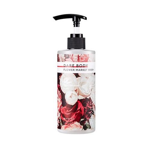 MISSHA DARE BODY FLOWER MARKET WASH 500ml pump bottle with a floral label