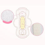 [Good Feel] Organic Cotton Cover with Wings (Medium) 36 pcs