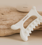 HEVEBLUE Natural White Clay Relaxing Homecare Gua Sha