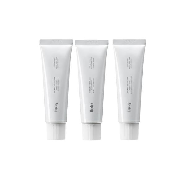 Huxley Hand Cream Trio 30ml x 3ea SET with three hand cream tubes and gift box