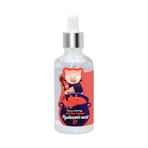 Elizavecca Witch Piggy Hell-Pore Control Hyaluronic Acid 97% 50ml facial serum bottle