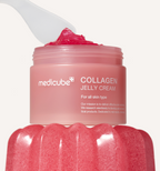 medicube Collagen Jelly Cream 50ml pink jar with transparent pink jelly cream