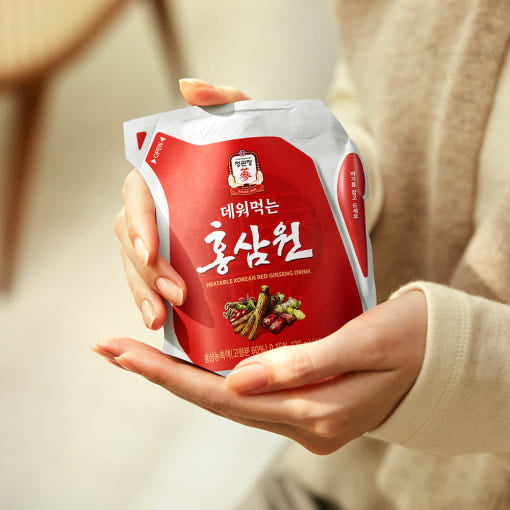 Jung Kwan Jang Hong Sam Won Korean red ginseng drink 120 mL 12-pack