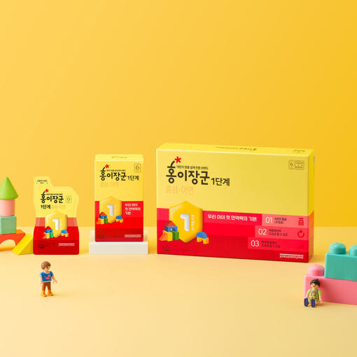 [Jung Kwan Jang] Kid Tonic Step 1 (Ages 3-4) 15ml x 30ea