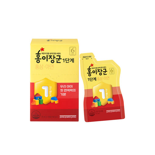 [Jung Kwan Jang] Kid Tonic Step 1 (Ages 3-4) 15ml x 30ea