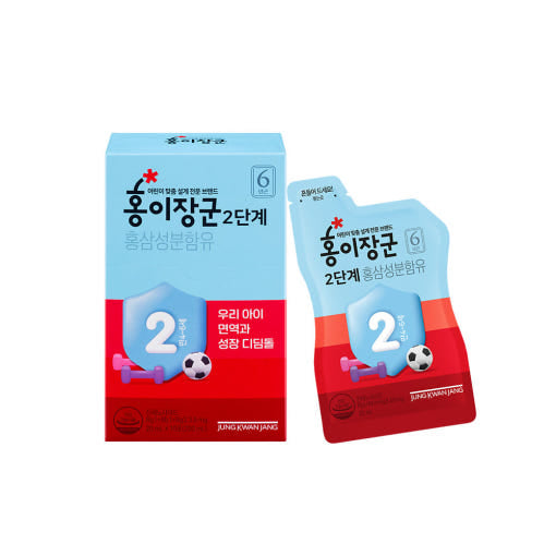 [Jung Kwan Jang] Kid Tonic Step 2 (Ages 5-7) 20ml X 30ea