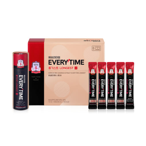 [Jung Kwan Jang] Korean Red Ginseng Extract Every Time LONGEST (10mg*20ea)