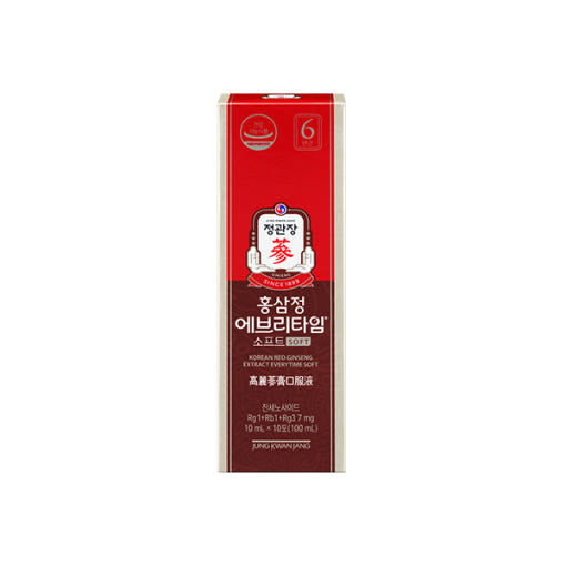 [Jung Kwan Jang] Korean Red Ginseng Extract EveryTime Soft 10mg*30Packs