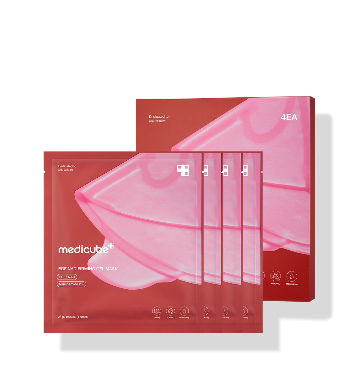 medicube EGF NAD Firming Gel Mask 28g X 4ea