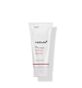Medicube Red Foam Cleanser 120 ml white tube displayed against a cushion of white foam