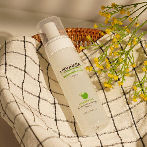 MIGUHARA Daily Apple Bubble Foam Origin 200ml facial cleanser