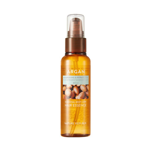 NATURE REPUBLIC Argan Essential Deep Care Hair Essence 80ml bottle
