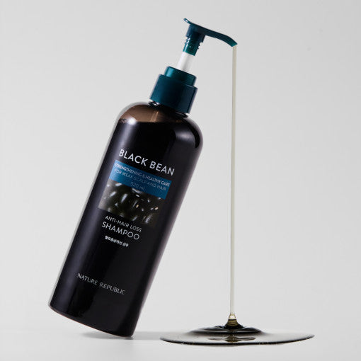 NATURE REPUBLIC Black Bean Anti Hair Loss Root Shampoo 520ml bottle