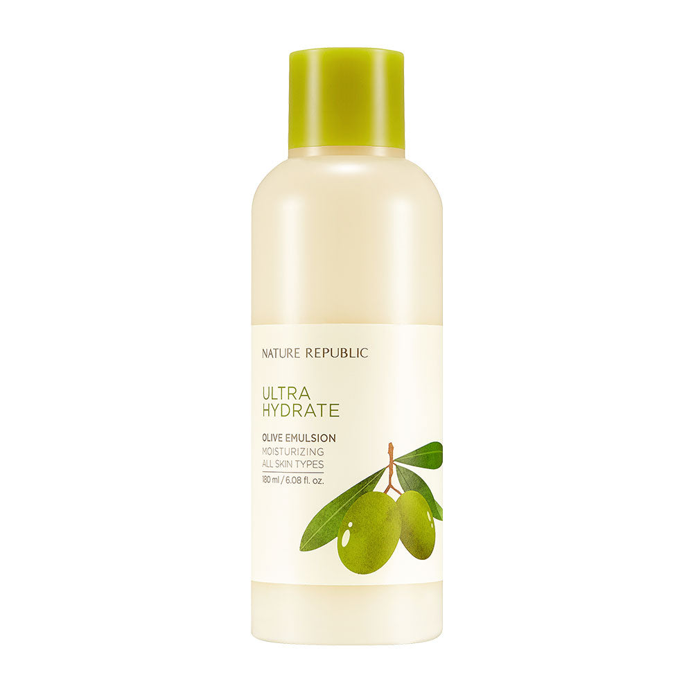 NATURE REPUBLIC Ultra Hydrate Olive Emulsion 180ml bottle