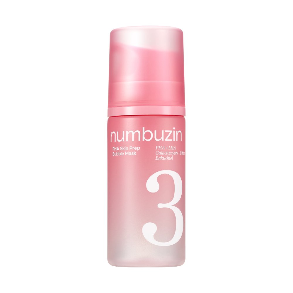 numbuzin No.3 PHA Skin Prep Bubble Mask 90ml