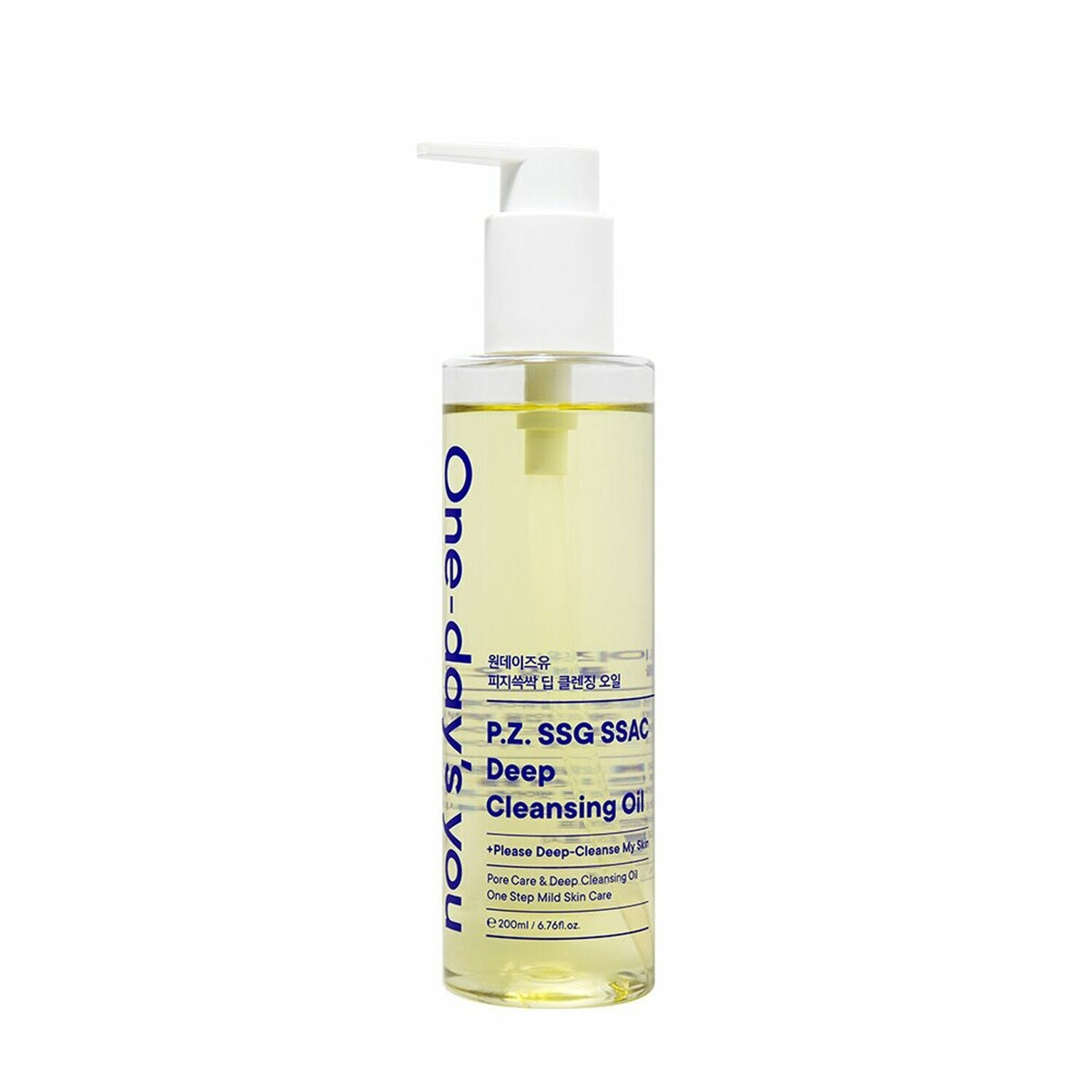 One-day's you P.Z. SSG SSAG Deep Cleansing Oil 200ml