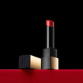 HERA Rouge Classy 301 Seoul Red lipstick in black and gold packaging