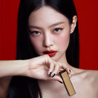 HERA Rouge Classy 301 Seoul Red lipstick in black and gold packaging