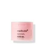 Medicube PDRN Pink Collagen Toning Gel Toner Pad pink jar containing 120 ml essence and 70 pads