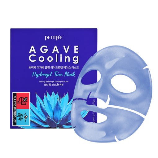 PETITFEE AGAVE Cooling Hydrogel Face Mask 32g X 5ea