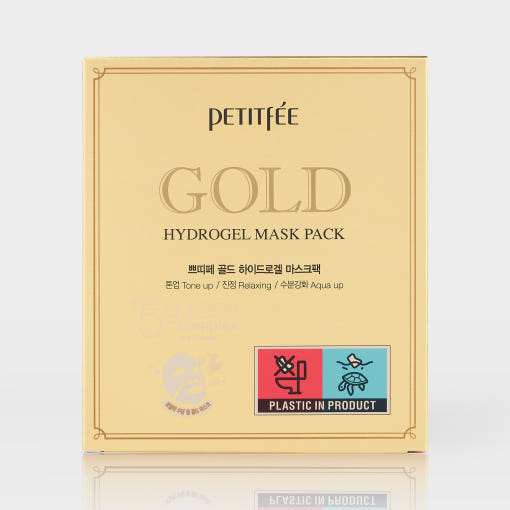 PETITFEE Gold Hydrogel Mask Pack 32g X 5ea