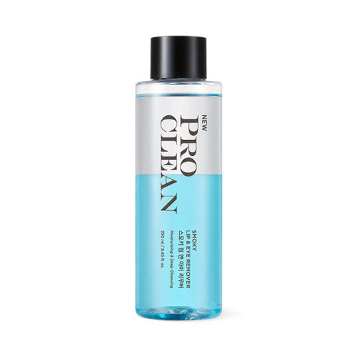 TONYMOLY Pro Clean Smoky Lip & Eye Remover 250ml bottle