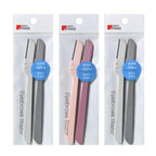 SINDO PRIME Foldable Eyebrow Razor 6P in random gray and pink colors