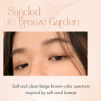 rom&nd BETTER THAN PALETTE SPRING FEVER 6g eyeshadow palette in 12 Sanded Breeze Garden and 13 Odd Breeze Garden