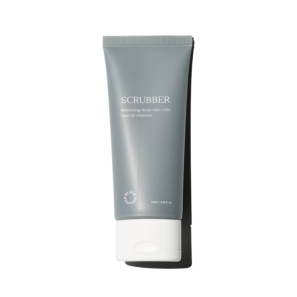 BLACK MONSTER Scrubber 100ml facial exfoliating scrub